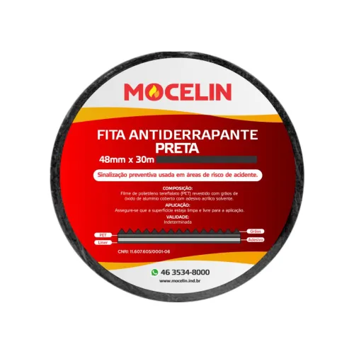 FITA ANTIDERRAPANTE PRETA