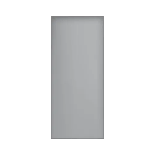 PORTA CORTA FOGO P90 CINZA - PINTURA ELETROSTATICA