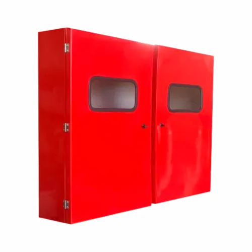 ABRIGO DE HIDRANTE EM FIBRA DE VIDRO 90CM X 120CM X 17CM - DUAS PORTAS