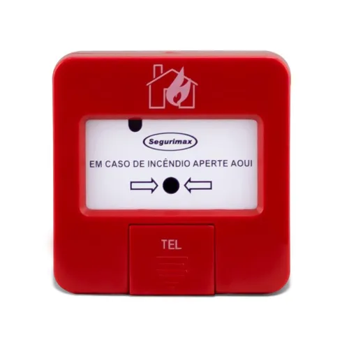 ACIONADOR MANUAL SEM SIRENE 24V ENDERECAVEL