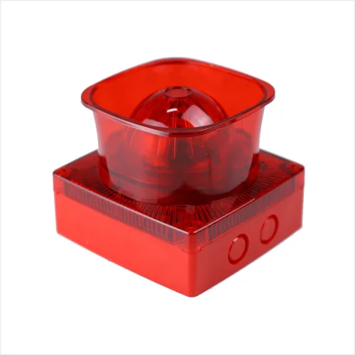 SINALIZADOR AUDIOVISUAL IP65 PARA CENTRAL DE ALARME 24V