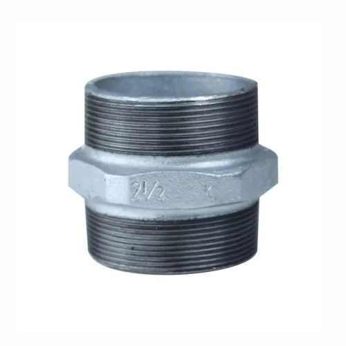 NIPLE DUPLO GALVANIZADO 1/2 NPT