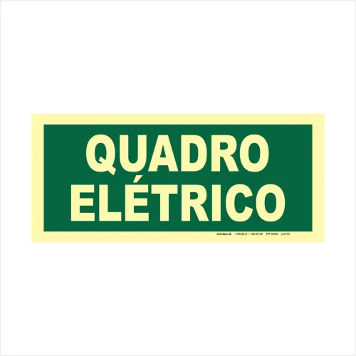 PLACA QUADRO ELETRICO - PP 0534