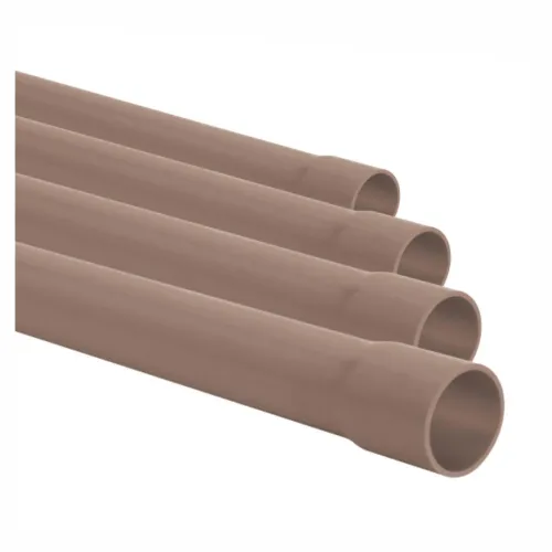 CANO TUBO PVC SOLDAVEL AMANCO - MARROM - 6 METROS