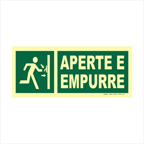PLACA APERTE E EMPURRE - PP 0590 S8