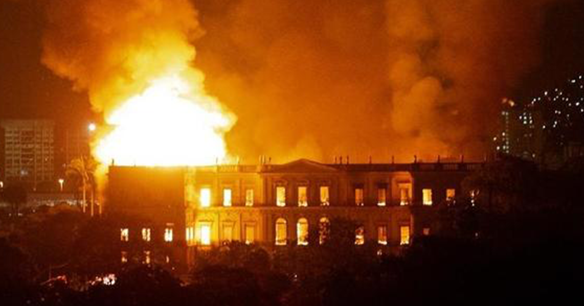 Memórias Consumidas Pelo Fogo: O Incêndio no Museu Nacional do Brasil
